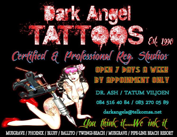 Tattoo Parlour Durban North | dark angel tattoos derma studios durban projects Tattoo Parlour Durban North | dark angel tattoos derma studios durban projects
