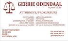 Gerrie Odendaal Attorneys