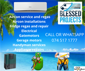 Blessed Projects Aircon Service And Repairs