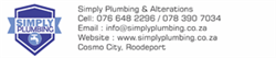 Simply Plumbing & Alterations