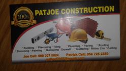 Patjoe Construction