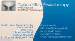 Yajana Pillay Physiotherapy
