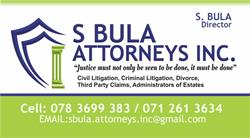 S Bula Attorney's