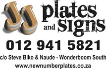 JJ Plates And Signs