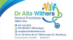 Dr Alta Withers