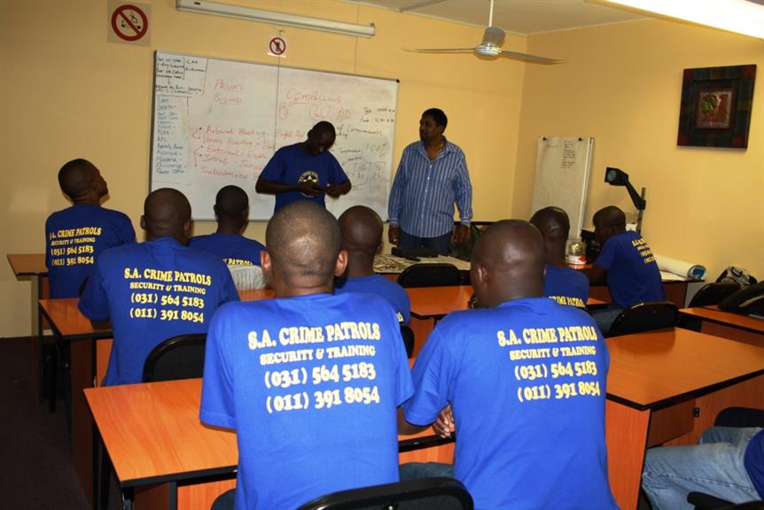 S A Crime Patrols Security & Training Centre Durban. Projects, photos