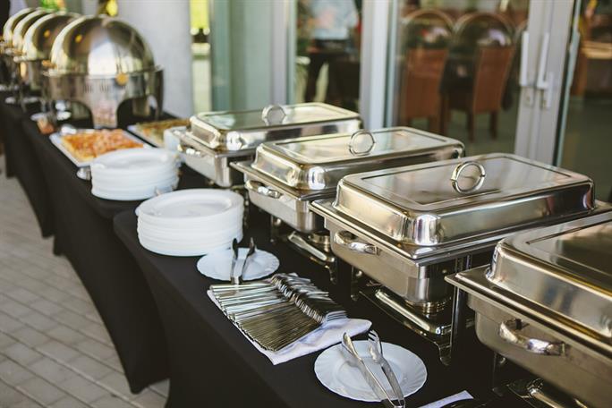 Food catering set up