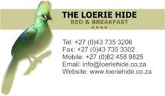 The Loerie Hide