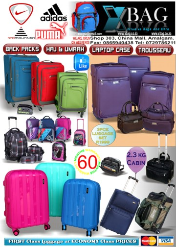 China mall luggage bags shop