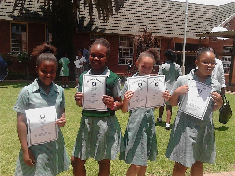 Arcadia Primary School Pretoria. Projects, photos