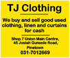 T J Clothing