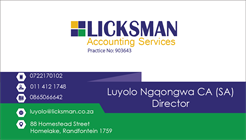 Licksman Accounting Services