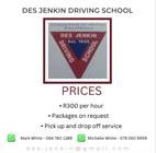 Des Jenkin Driving School Est 1949