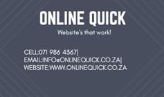 Online Quick Web Design & Hosting