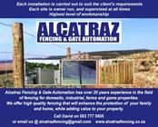 Alcatraz Fencing And Gate Automation