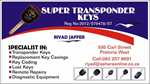 Super Transponder Keys