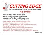Cutting Edge Maintenance & Handyman