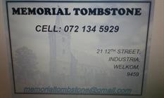 Memorial Tombstones
