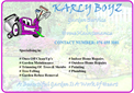 Karly Boyz Garden Service & Home Maintenance