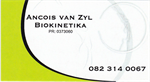Ancois Van Zyl Biokinetika