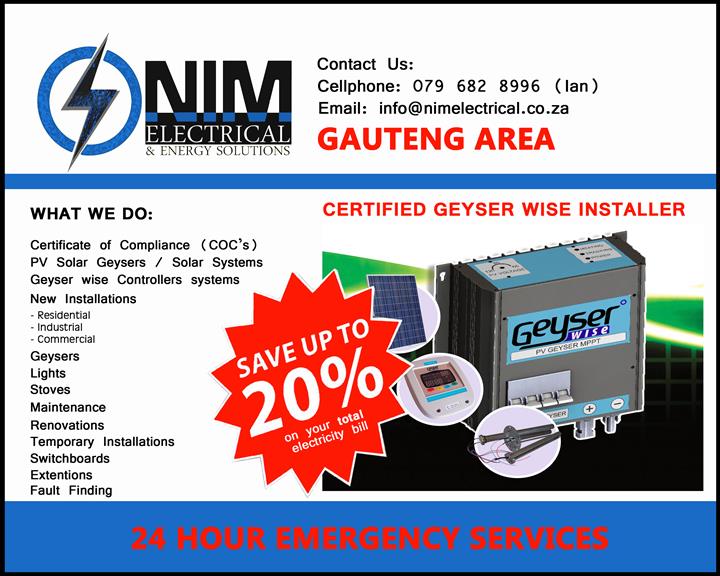 Nim Electrical Johannesburg. Projects, photos, reviews and more Snupit