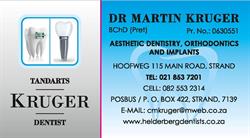 Dr Martin Kruger