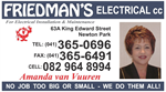 Friedman' S Electrical CC