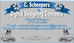 C. Scheepers Digital Invitations Design Concepts