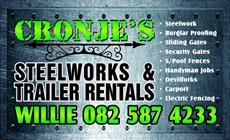 Cronje Steelworks And Trailers