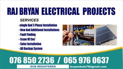 Raj Bryan Electrical Projects