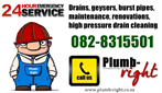 Plumb-Right Plumbing & Drainage