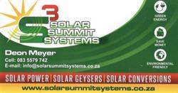 Solar Summit Systems