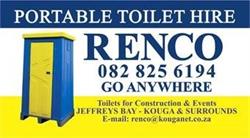 RENCO Portable Toilet Hire