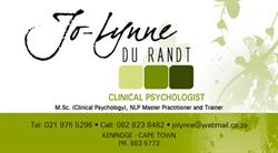 Jo-Lynne du Randt Psychologist