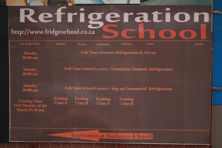 Refrigeration School Krugersdorp. Projects, photos, reviews and more