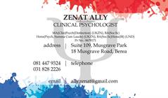 Zenat Ally Clinical Psychologist