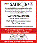 Sattron Accredited Dstv Installers