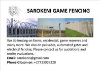 Sarokeni Game Fencing