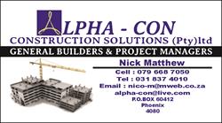Alpha-Con Construction Solutions Pty Ltd
