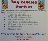 Bay Kiddies Parties