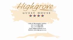 Highgrove Guesthouse