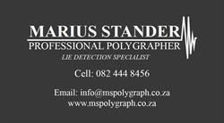 Marius Stander Polygraphing