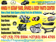 Hindu11 Scrap Yard Spares & Auto Body Parts