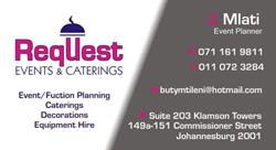 Requests Events Catering & Logistics