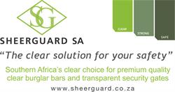 Sheerguard Clear Burglar Bars And Doors