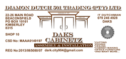 Diamon Dutch 501 Trading Pty Ltd
