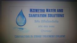 Mziwethu Water And Sanitation Solutions