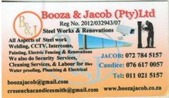 Booza And Jacob Steelworks And Renovations Pty Ltd