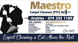 Maestro Carpet Cleaners And Cleaning Suppliers