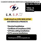 Gamede Msikaba Services And Projects